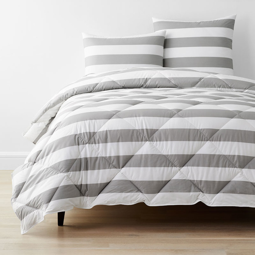 Awning Stripe Classic Soft Cotton Comforter