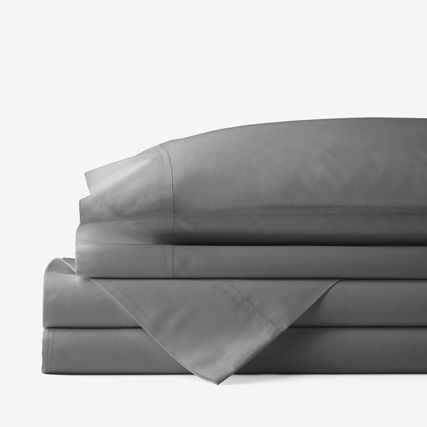 Classic Cool Cotton Percale Bed Sheet Set