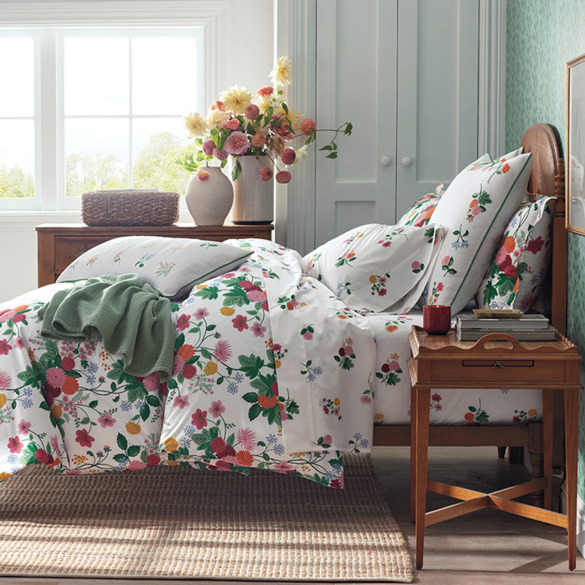 Dahlia Classic Cool Cotton Percale Comforter