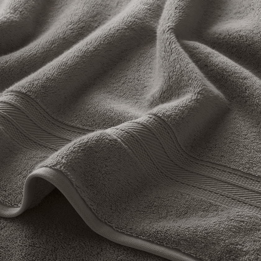 Cotton & TENCEL™ Lyocell Bath Sheet - Taupe,Taupe