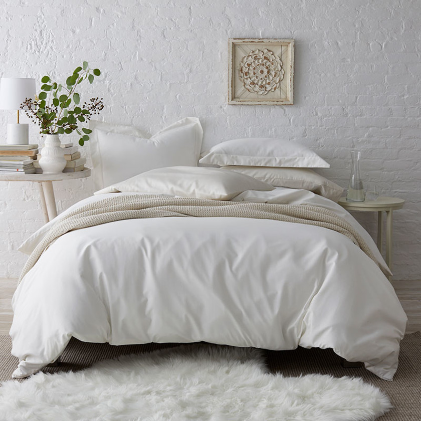 Classic Smooth Wrinkle-Free Sateen Flat Bed Sheet - Blue Sapphire, Full,Blue Sapphire