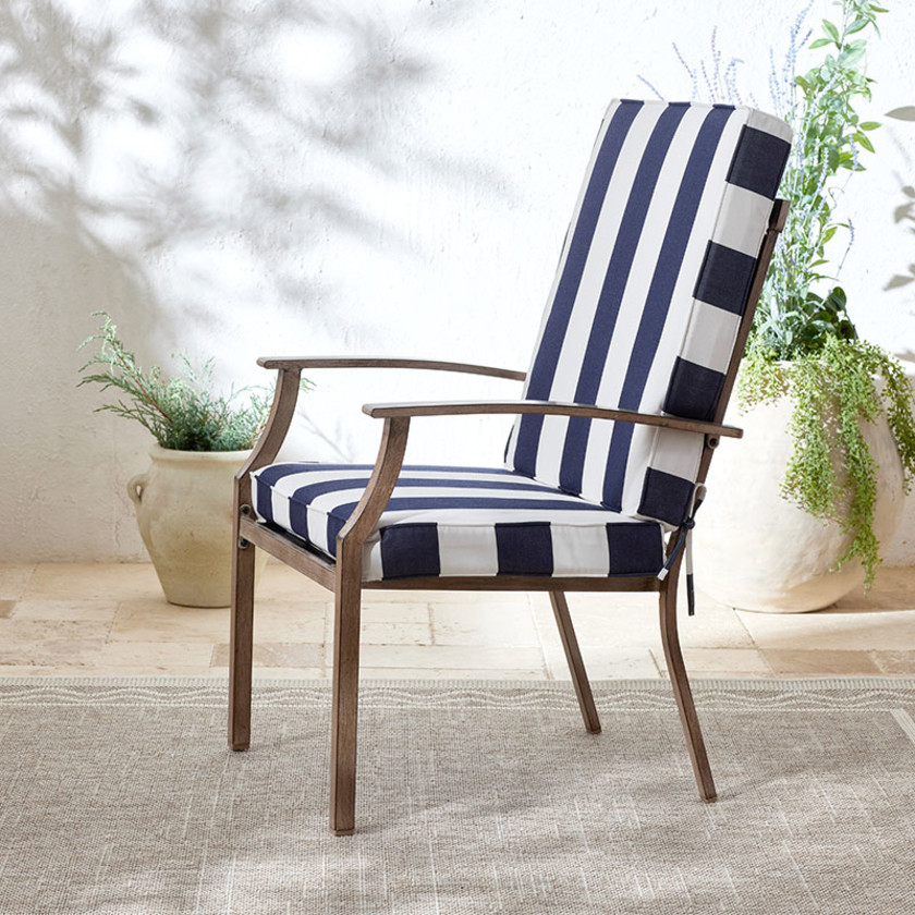 Chair & Seatback Cushion - Pumice,Pumice
